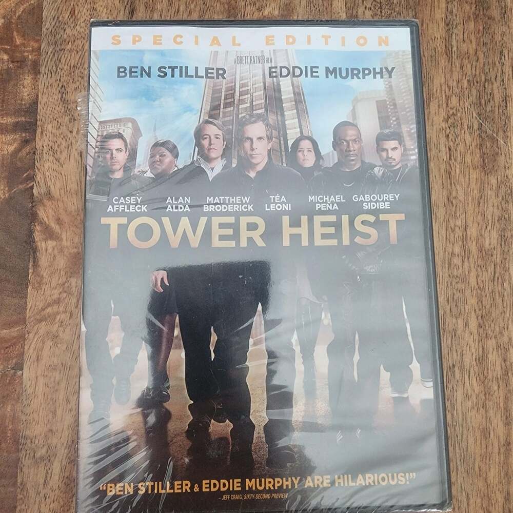 Tower Heist DVD Special Edition Widescreen Ben Stiller Universal New Sealed